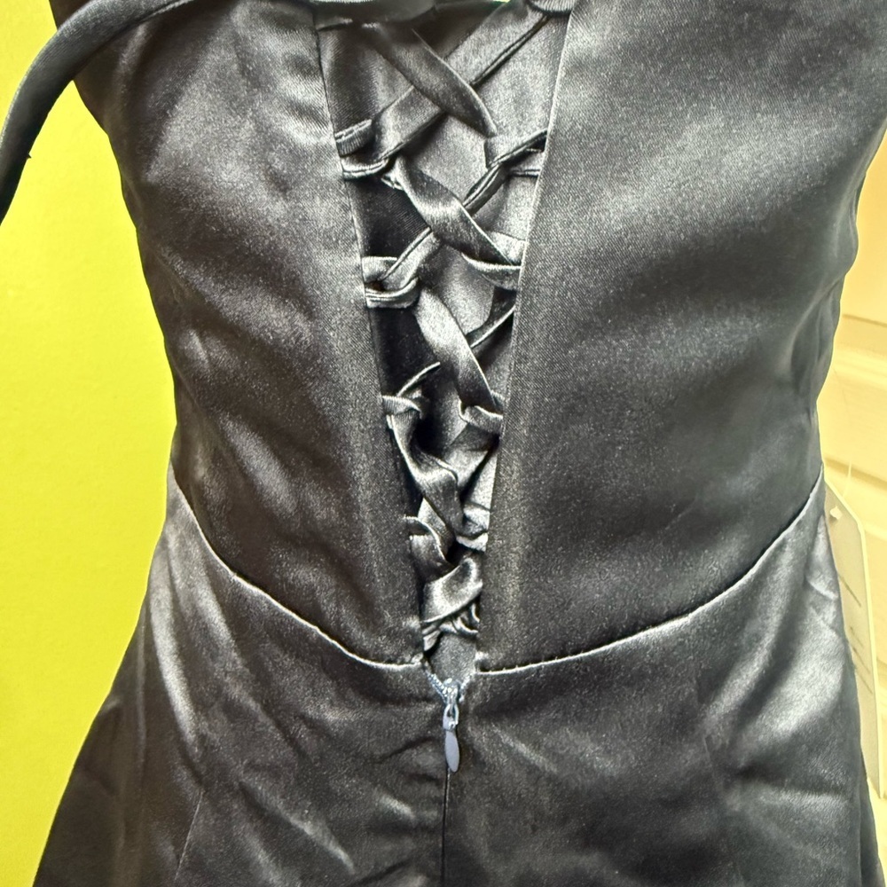 Marine Navy Blue Strapless Dress - Picture 5 of 7